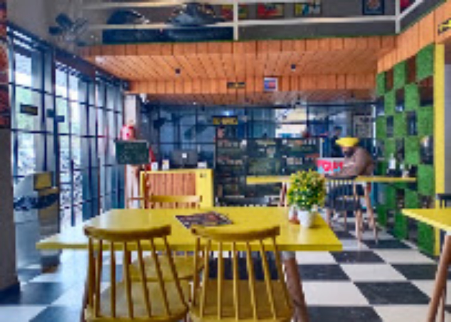 Cafe 8154 interior